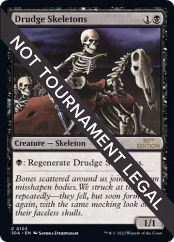 Drudge Skeletons (103), 30th Anniversary Edition — Magic card price