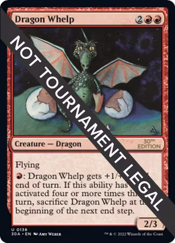 Dragon Whelp (138), 30th Anniversary Edition — Magic card price