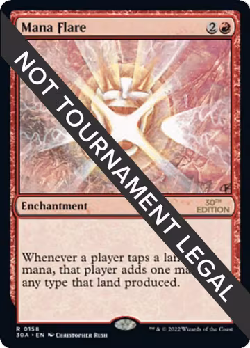 Mana Flare (158), 30th Anniversary Edition — Magic card price