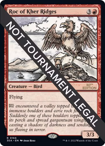 Roc of Kher Ridges (166), 30th Anniversary Edition — Magic card price