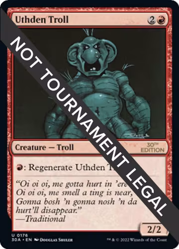 Uthden Troll (176), 30th Anniversary Edition — Magic card price