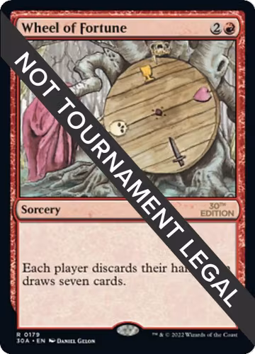 Wheel of Fortune (179), 30th Anniversary Edition — Magic card price