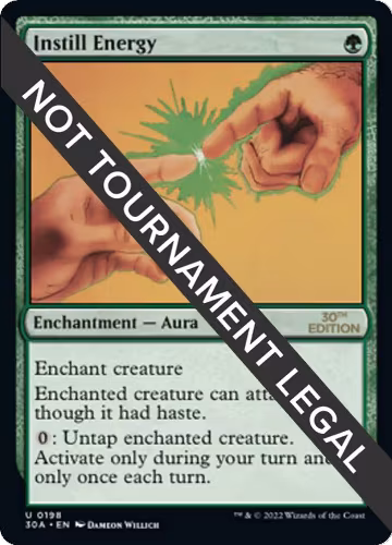 Instill Energy (198), 30th Anniversary Edition — Magic card price