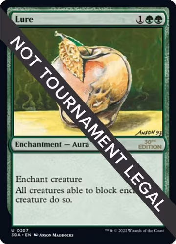 Lure (207), 30th Anniversary Edition — Magic card price