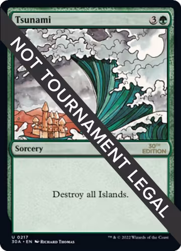 Tsunami (217), 30th Anniversary Edition — Magic card price