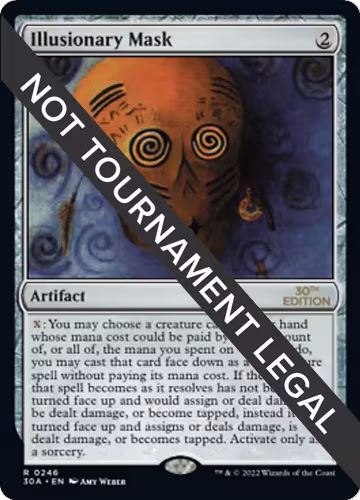 Illusionary Mask (246), 30th Anniversary Edition — Magic card price