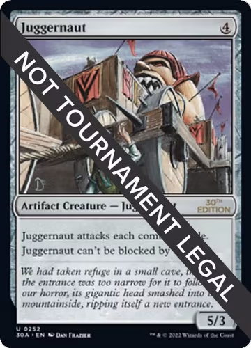 Juggernaut (252), 30th Anniversary Edition — Magic card price