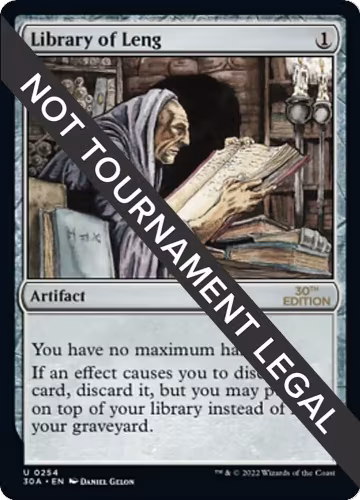 Library of Leng (254), 30th Anniversary Edition — Magic card price