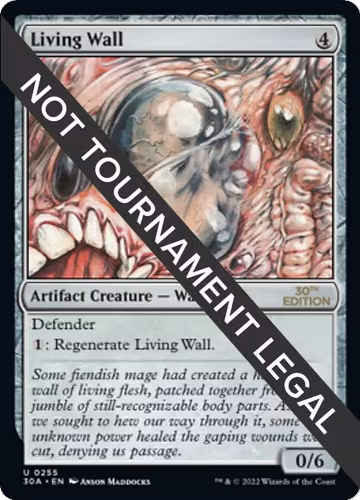 Living Wall (255), 30th Anniversary Edition — Magic card price