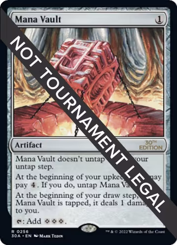 Mana Vault (256), 30th Anniversary Edition — Magic card price