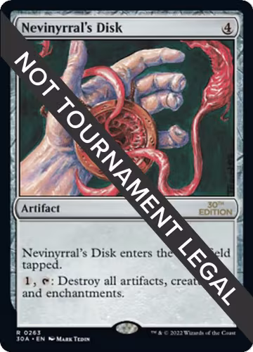 Nevinyrral's Disk (263), 30th Anniversary Edition — Magic card price