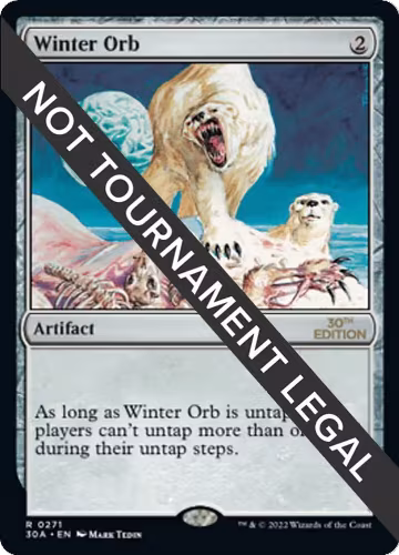 Winter Orb (271), 30th Anniversary Edition — Magic card price