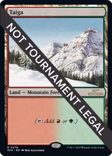 Taiga (278), 30th Anniversary Edition — Magic card price