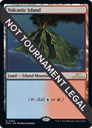 Volcanic Island (282), 30th Anniversary Edition — Magic card price