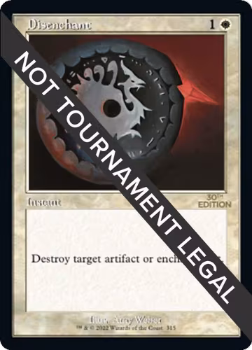 Disenchant (Retro Frame) (315), 30th Anniversary Edition — Magic card price