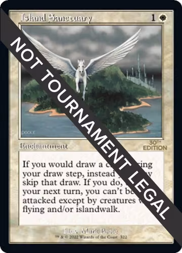 Island Sanctuary (Retro Frame) (322), 30th Anniversary Edition — Magic card price
