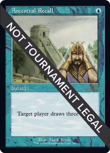 Ancestral Recall (Retro Frame) (344), 30th Anniversary Edition — Magic card price