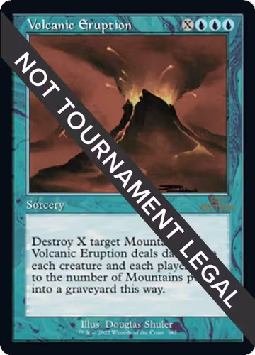 Volcanic Eruption (Retro Frame) (385), 30th Anniversary Edition — Magic card price