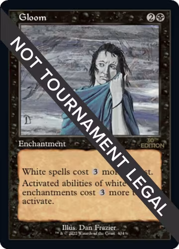 Gloom (Retro Frame) (404), 30th Anniversary Edition — Magic card price