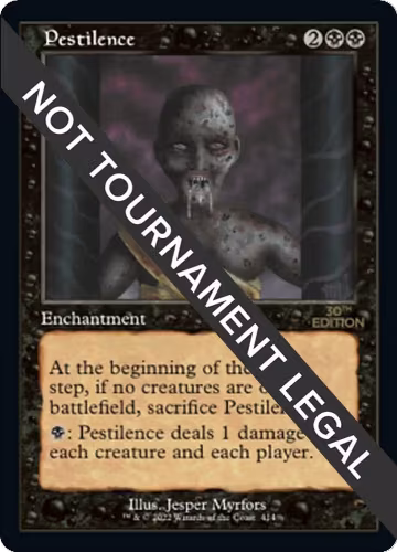 Pestilence (Retro Frame) (414), 30th Anniversary Edition — Magic card price