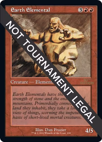 Earth Elemental (Retro Frame) (438), 30th Anniversary Edition — Magic card price