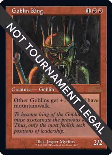 Goblin King (Retro Frame) (447), 30th Anniversary Edition — Magic card price