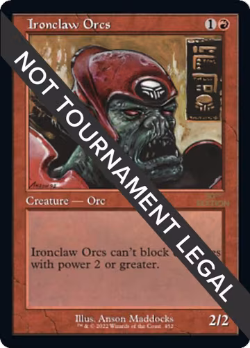 Ironclaw Orcs (Retro Frame) (452), 30th Anniversary Edition — Magic card price