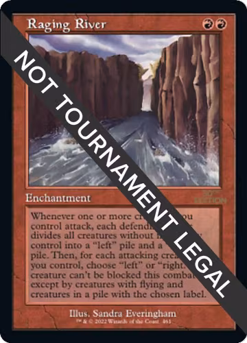 Raging River (Retro Frame) (461), 30th Anniversary Edition — Magic card price