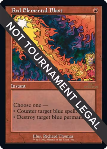 Red Elemental Blast (Retro Frame) (462), 30th Anniversary Edition — Magic card price
