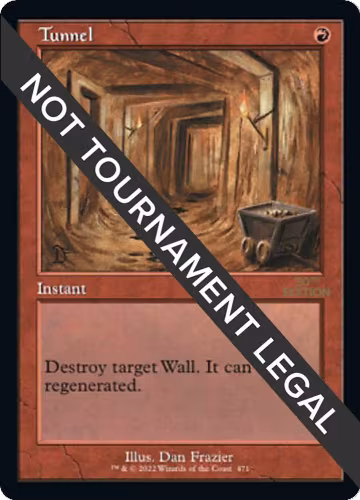 Tunnel (Retro Frame) (471), 30th Anniversary Edition — Magic card price