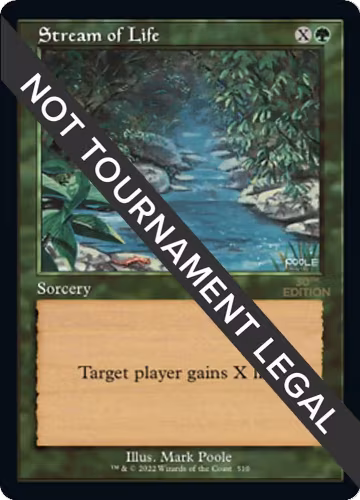 Stream of Life (Retro Frame) (510), 30th Anniversary Edition — Magic card price