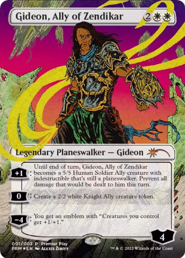 Gideon, Ally of Zendikar (1), Pro Tour Promos — Magic card price