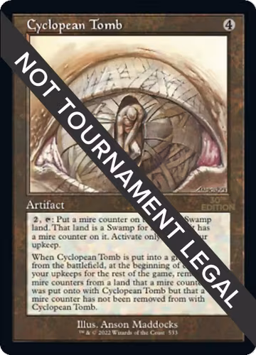 Cyclopean Tomb (Retro Frame) (533), 30th Anniversary Edition — Magic card price