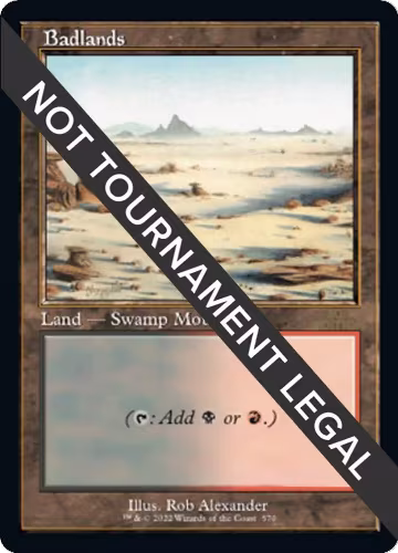 Badlands (Retro Frame) (570), 30th Anniversary Edition — Magic card price
