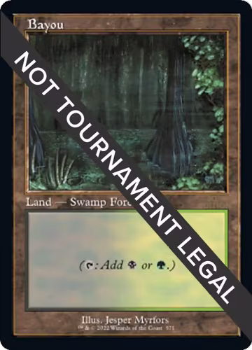 Bayou (Retro Frame) (571), 30th Anniversary Edition — Magic card price