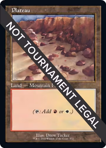 Plateau (Retro Frame) (572), 30th Anniversary Edition — Magic card price