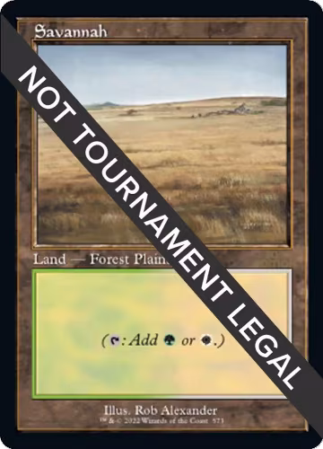 Savannah (Retro Frame) (573), 30th Anniversary Edition — Magic card price