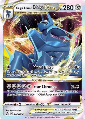 Origin Forme Dialga VSTAR (SWSH256), Sword & Shield Promo Cards — Pokémon card price