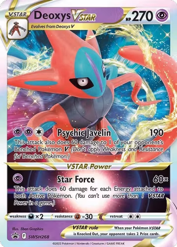 Deoxys VSTAR - SWSH268 (SWSH268), Sword & Shield Promo Cards — Pokémon card price