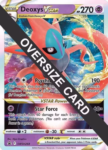 Deoxys VSTAR - SWSH268 (SWSH268), Jumbo Cards — Pokémon card price