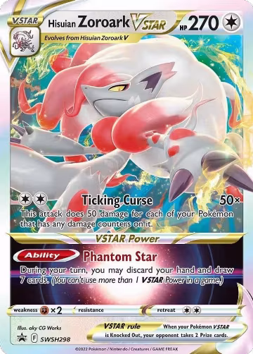 Hisuian Zoroark VSTAR - SWSH298 (SWSH298), Sword & Shield Promo Cards — Pokémon card price