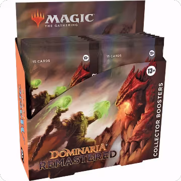 Dominaria Remastered - Collector Booster Display, Dominaria Remastered — Magic sealed product price