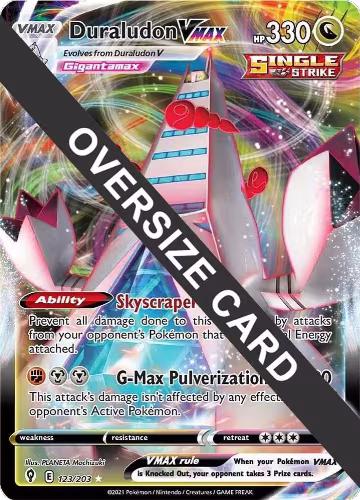 Duraludon VMAX - 123/203 (123/203), Jumbo Cards — Pokémon card price