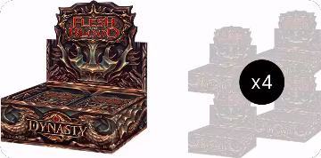 Dynasty Booster Box Case, Dynasty — Flesh & Blood sealed product price