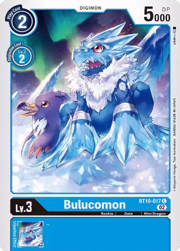 Bulucomon (BT10-017 C), Xros Encounter — Digimon card price
