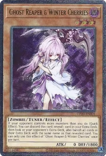 Ghost Reaper & Winter Cherries (UTR) (OP20-EN001), OTS Tournament Pack 20 — Yu-Gi-Oh! card price
