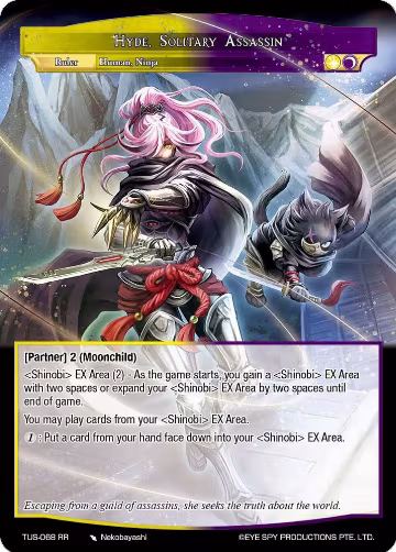 Hyde, Solitary Assassin (TUS-068 RR), The Underworld of Secrets — Force of Will card price