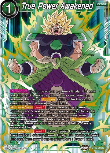 True Power Awakened (BT19-098), Fighter's Ambition — DB Super card price