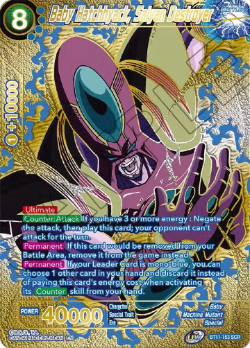 Baby Hatchhyack, Saiyan Destroyer (Premium Edition) (BT11-153), 5th Anniversary Set — DB Super card price
