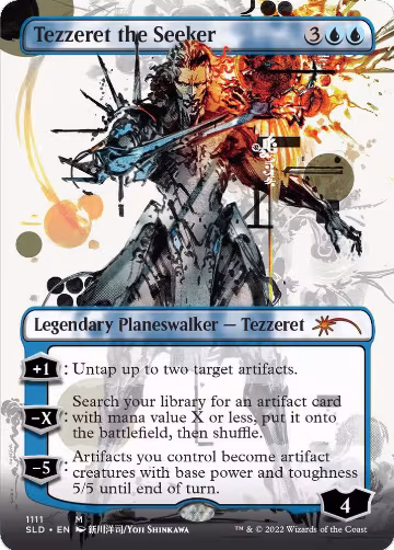 Tezzeret the Seeker (1111) (1111), Secret Lair Drop Series — Magic card price